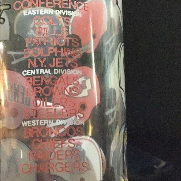 Vintage American League NFL teams glass￼ - Picture 8 of 8